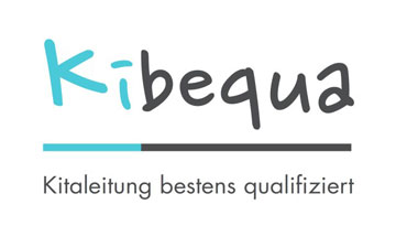 Logo: Kibequa – Kitaleitung bestens qualifiziert