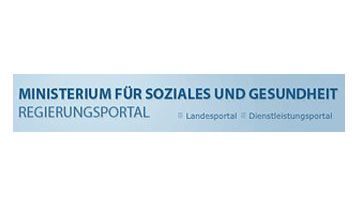 Logo: Ministerium für Soziales und Gesundheit Land Mecklenburg-Vorpommern